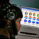 A boy who was addicted to the internet, has his brain scanned at Daxing Internet Addiction Treatment Center in Beijing